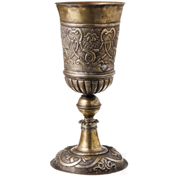 A South German drinking cup, circa 1730