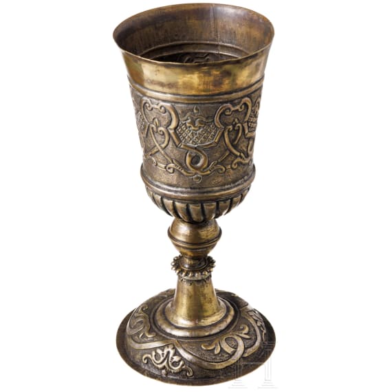 A South German drinking cup, circa 1730