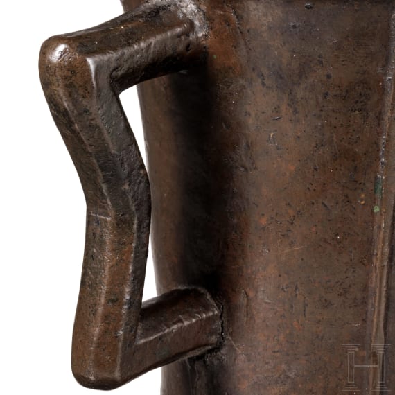 A large South German Gothic mortar, 2nd half of the 15th century