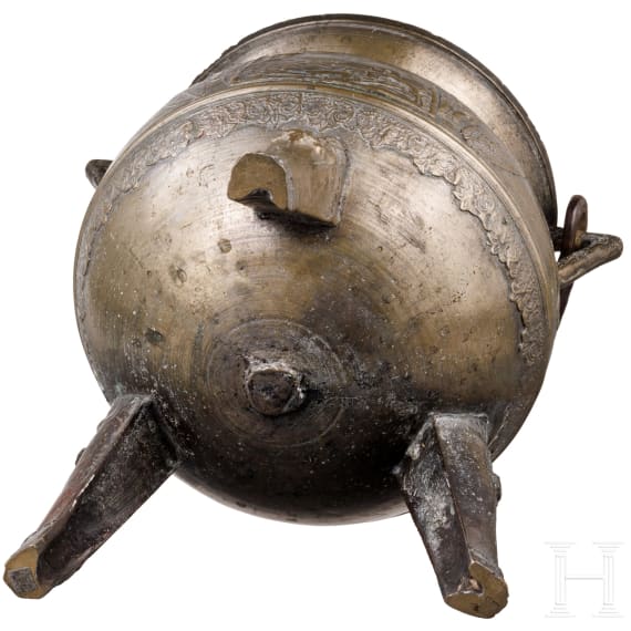 A Tyrolean bronze cauldron, 1st half of the 18th century