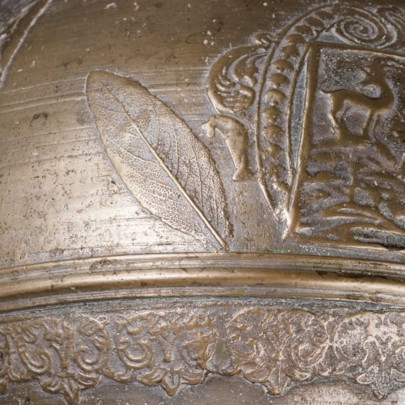 A Tyrolean bronze cauldron, 1st half of the 18th century