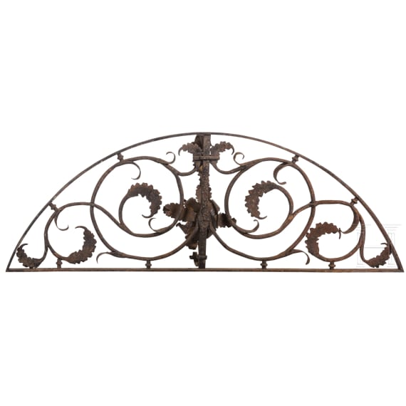 A German iron door grid, circa 1700