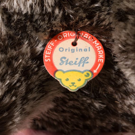 F&uuml;nf Steiff-Tiere, deutsch, 20. Jhdt.