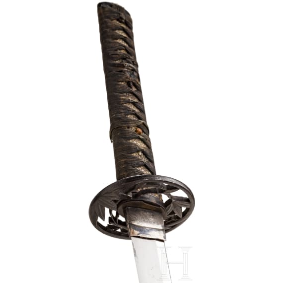 Wakizashi mit Shinto-Klinge, Japan, 2. H&auml;lfte 18. Jhdt.