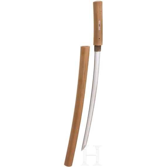 Wakizashi in Shirasaya, Mitte Edo-Periode