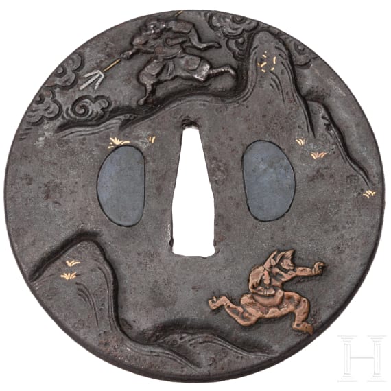 Tsuba, Japan, Mitte Edo-Periode