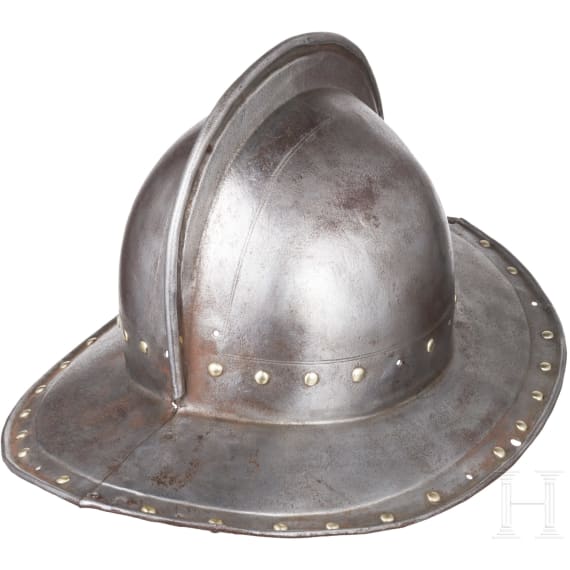 Pikenierhelm, fl&auml;misch, 17. Jhdt.
