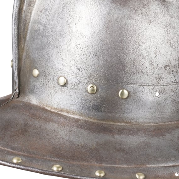 Pikenierhelm, fl&auml;misch, 17. Jhdt.