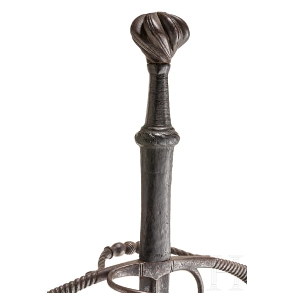 Bedeutendes maximilianisches Stechschwert, s&uuml;ddeutsch, um 1520