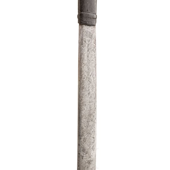 Kampfbidenh&auml;nder mit ge&auml;tzter Klinge, Reichsf&uuml;rstentum Savoyen, um 1559