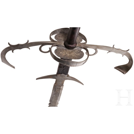Bidenh&auml;nder mit geflammter Klinge, Braunschweig, um 1580