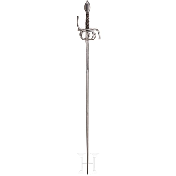 Milit&auml;risches Rapier, deutsch, um 1600/10