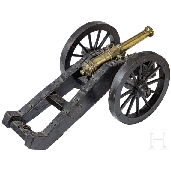 Modellkanone, Frankreich, datiert 1722