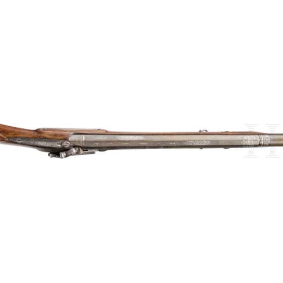 Miqueletflinte, Eibar, datiert 1852