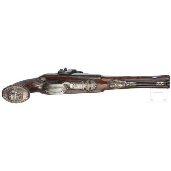 Luxus-Perkussionspistole, Italien oder Frankreich, um 1810