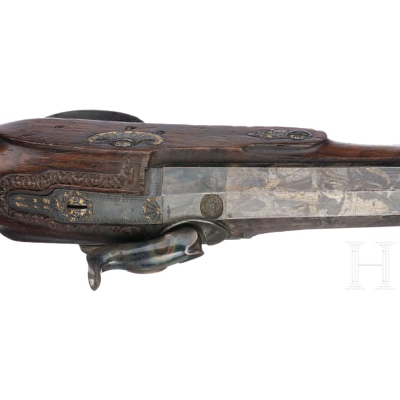 Luxus-Perkussionspistole, Italien oder Frankreich, um 1810