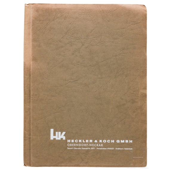 Heckler & Koch, various documents for P9 Sk