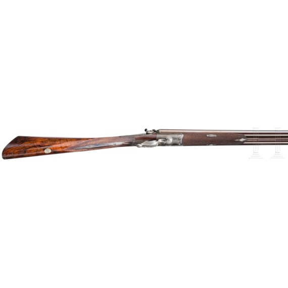 A side-by side shotgun by J. Purdey in London