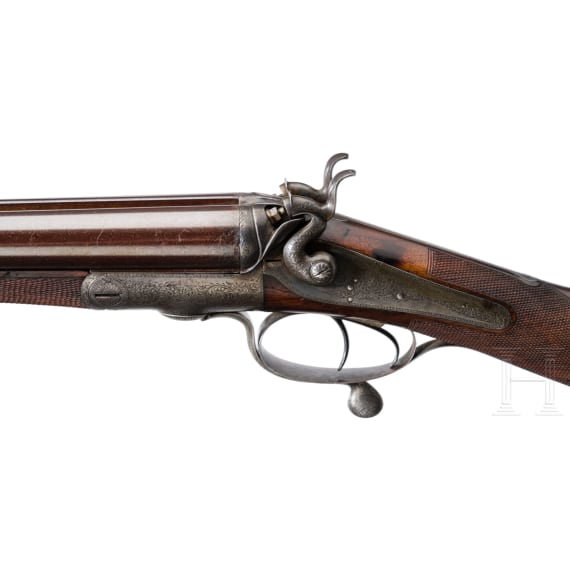 A side-by side shotgun by J. Purdey in London