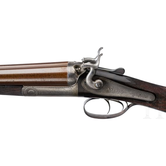 A side-by side shotgun by J. Purdey in London