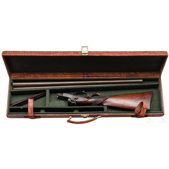 A side-by side shotgun by J. Purdey in London