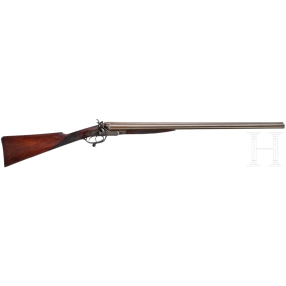 A side-by side shotgun by J. Purdey in London
