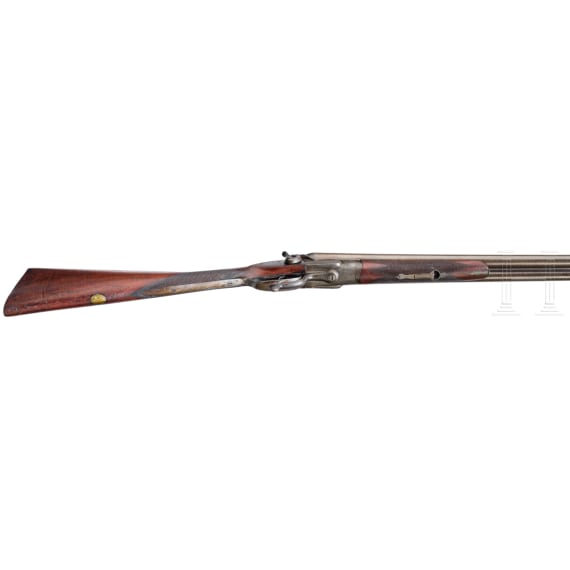 A side-by side shotgun by J. Purdey in London