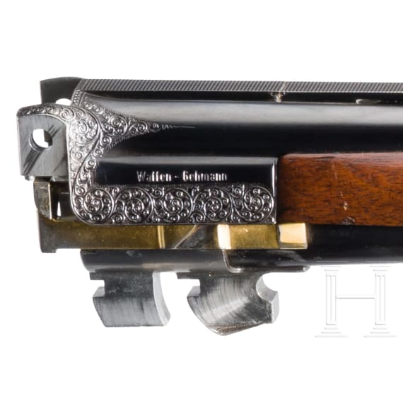 A combination barrel set for a Merkel 303E