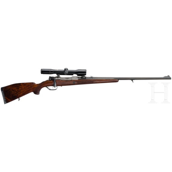 A repeating rifle, Marholdt, with Zeiss scope