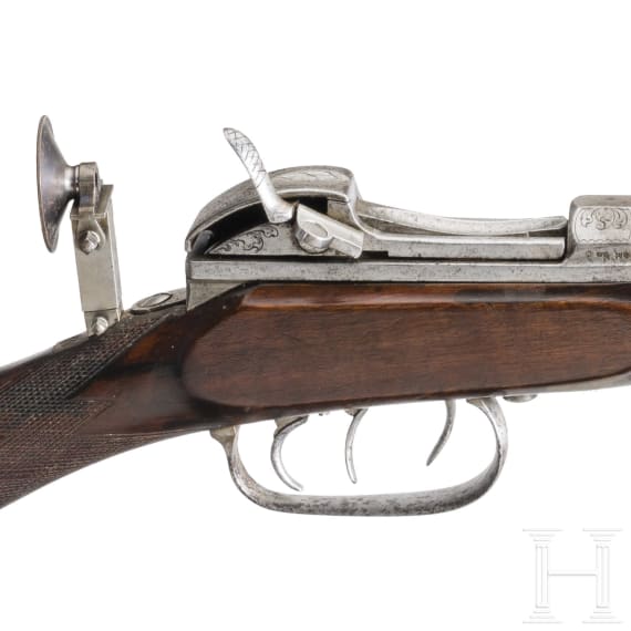 A single shot rifle, system Werder