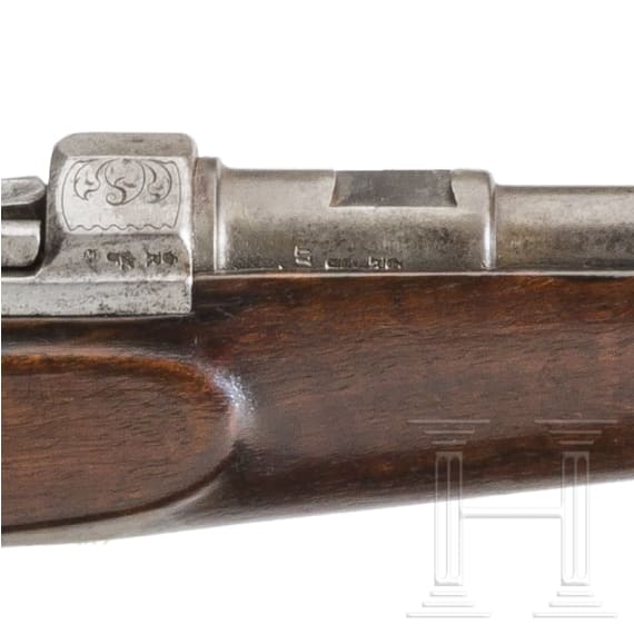 A single shot rifle, system Werder