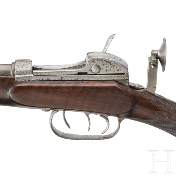 A single shot rifle, system Werder