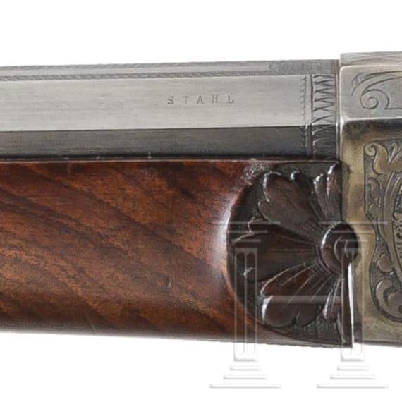 A single shot target rifle, unsigned