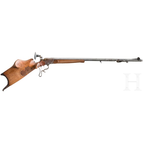 A target rifle by G. G&ouml;hring, Garmisch-Partenkirchen