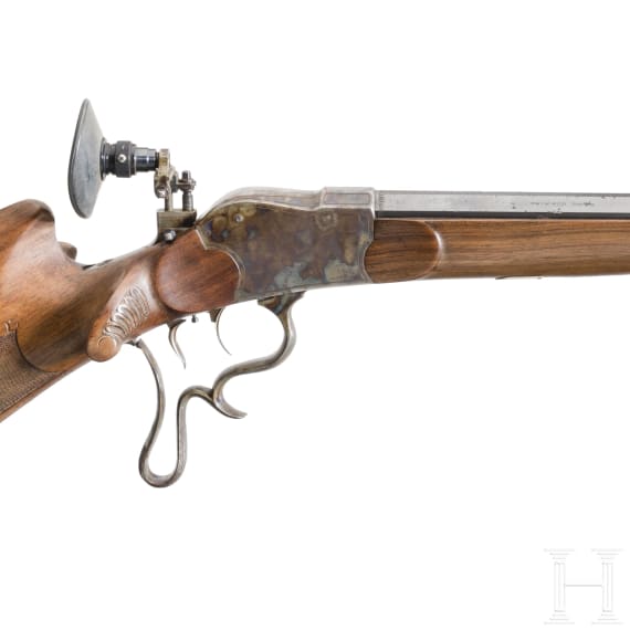 A target rifle by G. G&ouml;hring, Garmisch-Partenkirchen