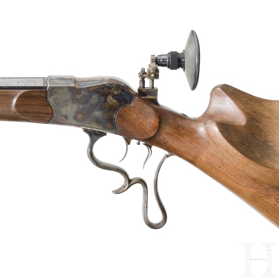 A target rifle by G. G&ouml;hring, Garmisch-Partenkirchen