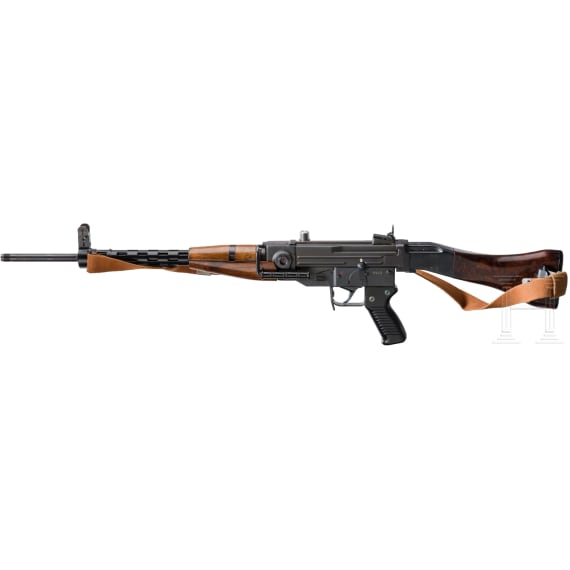 A SIG AMT semi-auto rifle