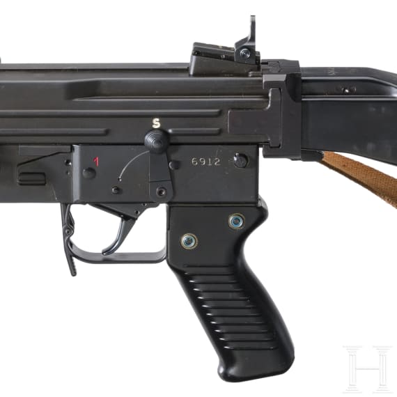 A SIG AMT semi-auto rifle