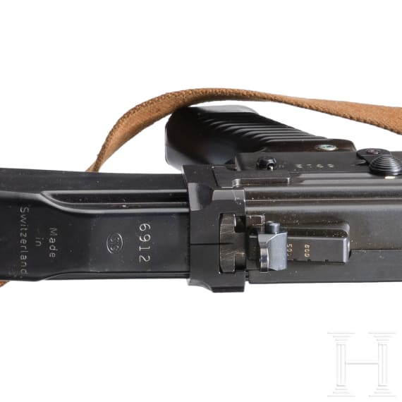 A SIG AMT semi-auto rifle