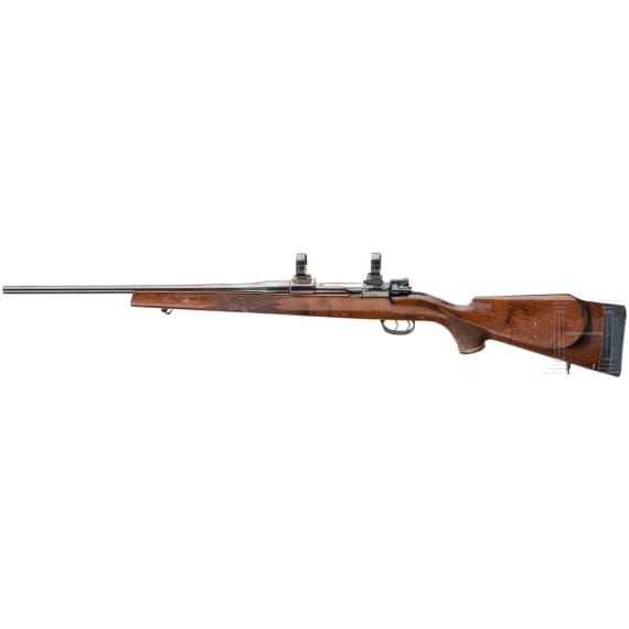 Repeating rifle with scope mount
