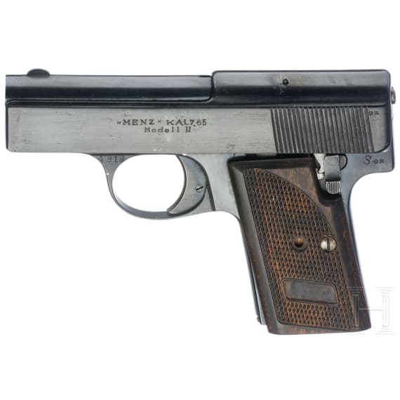 A Menz Mod. II, with holster