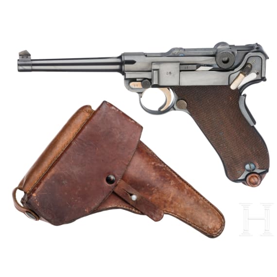 Parabellum Mod. 06/34, Mauser, Swiss Commercial, with holster