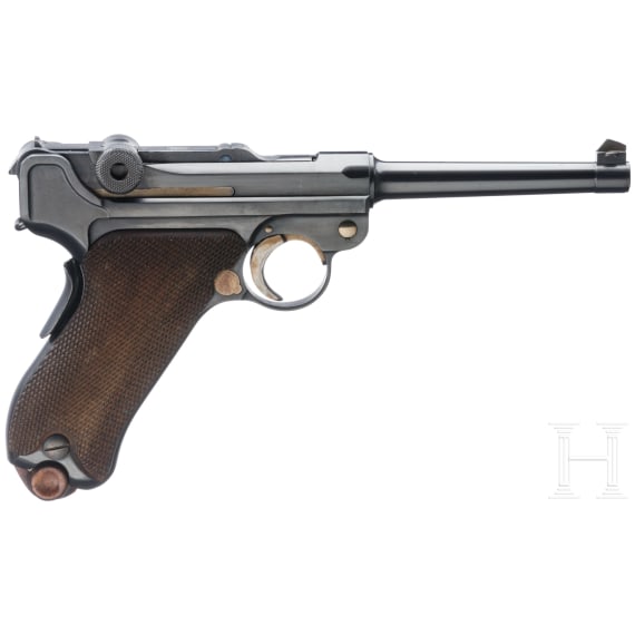 Parabellum Mod. 06/34, Mauser, Swiss Commercial, with holster