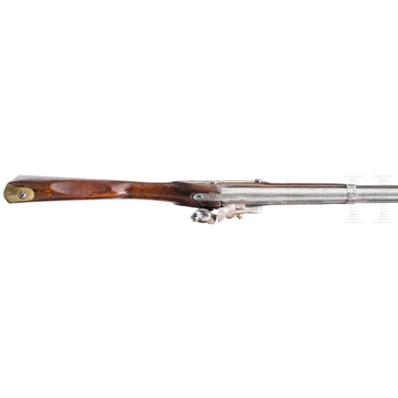 An M 1777 musketoon, similar to the cavalry musketoon