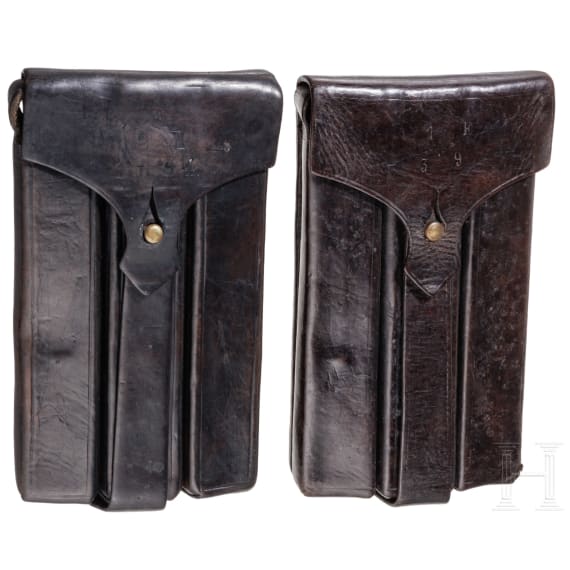 Two magazine pouches for the MP 34 (&ouml;)