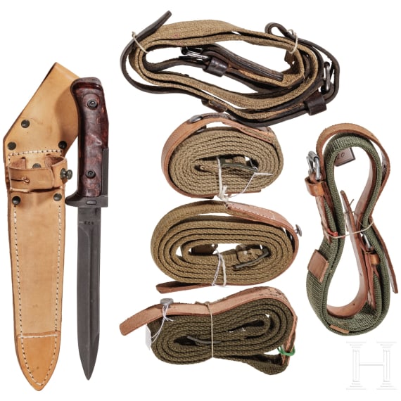 Set of rifle sling and bayonet, Soviet Union