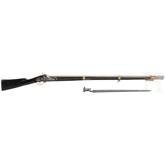 A Bavarian M 1848 militia musket
