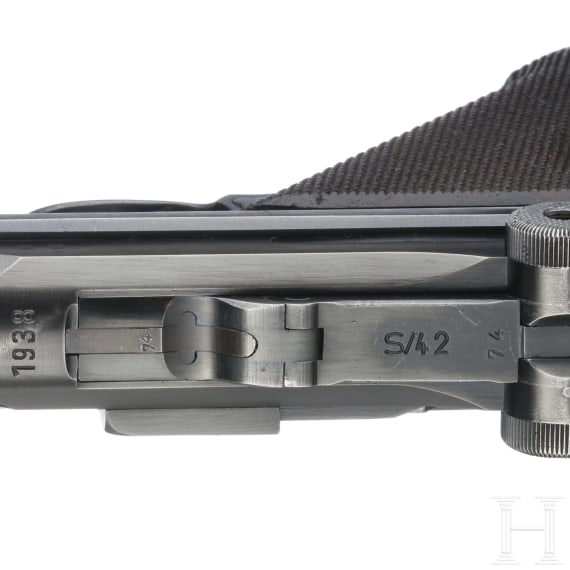 A Mauser Luger, Code "1938 - S/42"