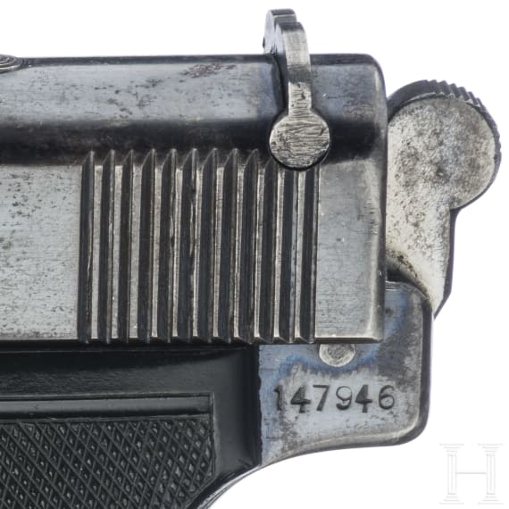 A Webley & Scott Mod. 1922 Pistol, "South African Model"