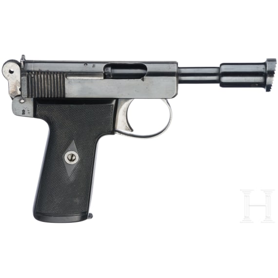 A Webley & Scott Pistol, H. K. Model (Humane Killer)